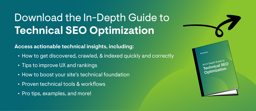 Download the In-Depth Guide to Technical SEO Optimization